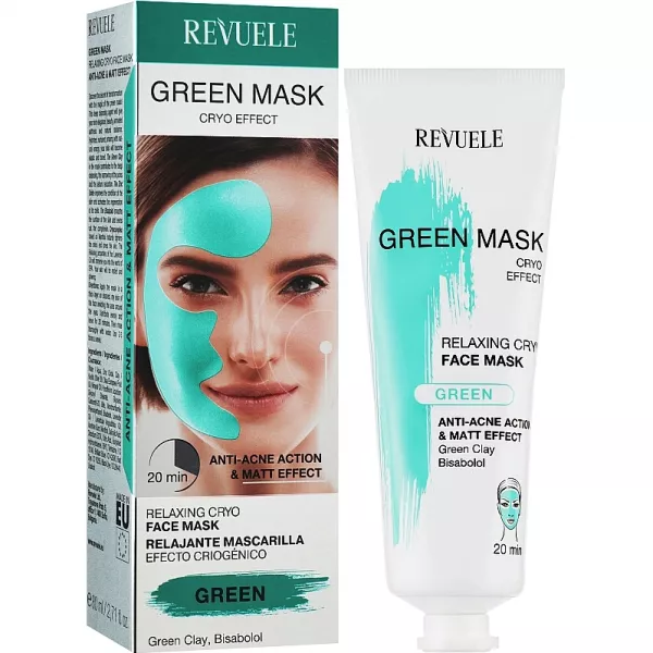 Revuele Green Mask Cryo Effect ������� ����� ��� ���� ������ ����