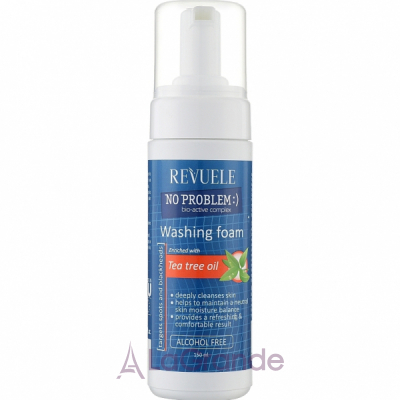 Revuele No Problem Washing Foam With Tea Tree Oil ����� ��� �������� � ������ ������� ������