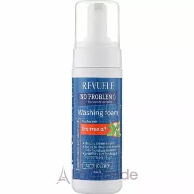 Revuele No Problem Washing Foam With Tea Tree Oil ����� ��� �������� � ������ ������� ������