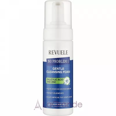 Revuele No Problem Salycylic Acid & Zinc Gentle Cleansing Foam ����� ��� �������� � ����������� �������� � ������ ��� �������� � ���� � ������ ����