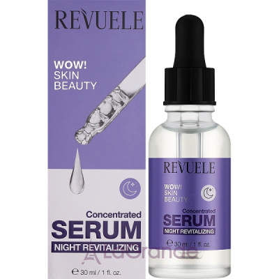 Revuele Wow! Skin Beauty Concentrated Serum Night Revitalizing �������������� ����� ��������� ��� �������