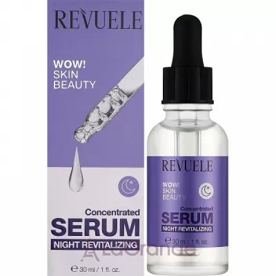 Revuele Wow! Skin Beauty Concentrated Serum Night Revitalizing �������������� ����� ��������� ��� �������