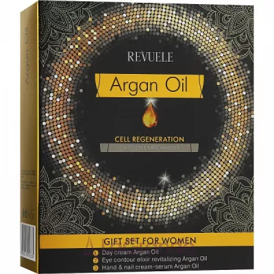 Revuele Argan Oil Gift Set ����� (f/cr/50ml + h/ser/50ml + eye/elixir/25ml)