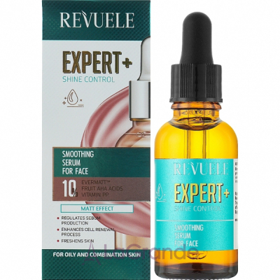 Revuele Expert+ Shine Control Smoothing Face Serum ��������������� ��������� ��� �������