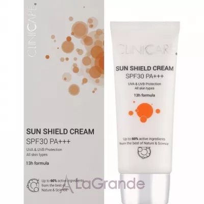 ClinicCare Sun Shield Cream SPF30 ������������� ���� �� ������� ����� SPF 30