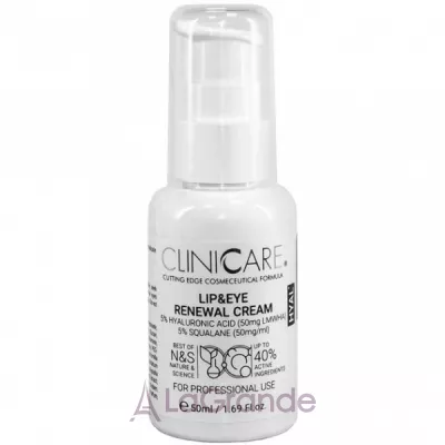 ClinicCare Hyal Lip&Eye Renewal Cream ³������������� ���� ��� ��� � ����