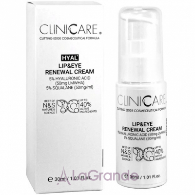ClinicCare Hyal Lip&Eye Renewal Cream ³������������� ���� ��� ��� � ����
