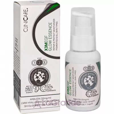 ClinicCare X3M Egf Glow Essence Moisturizer ����������� � ����������� �������� ��� ����