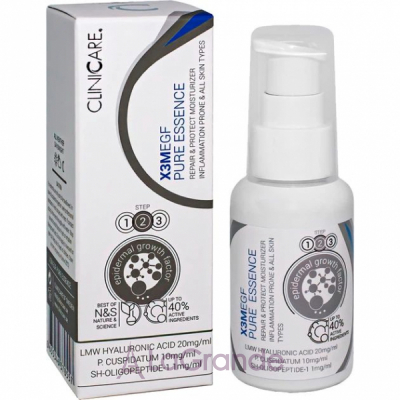 ClinicCare X3M Egf Pure Essence Moisturizer ����������� � ������������� ������� ��� �������