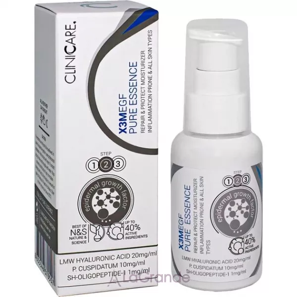 ClinicCare X3M Egf Pure Essence Moisturizer ����������� � ������������� ������� ��� �������