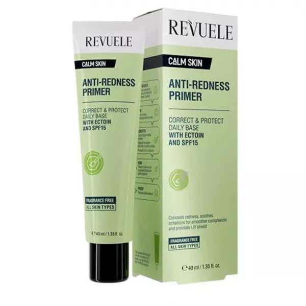Revuele Calm Skin Anti-Redness Primer SPF15 ������� ��� ���� ������ ����������� SPF15