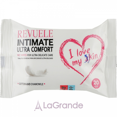 Revuele I Love My Skin Intimate Ultra-Comfort Wet Wipes ����� �������� ��� ������� �㳺��, � �������� �� ��������