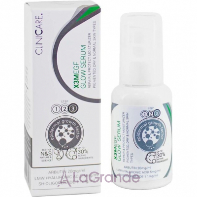 ClinicCare X3M Egf Glow Serum Moisturiser ����������� ����������� ��������� ��� ����