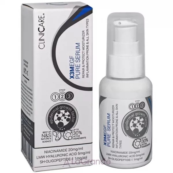 ClinicCare X3M Egf Pure Serum Moisturiser ����������� ������������� ��������� ��� �������