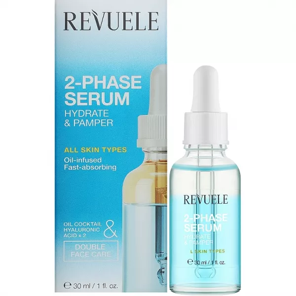 Revuele 2-Phase Serum Hydrate & Pamper ����������� � ����������� ���������� ��������� ��� ����