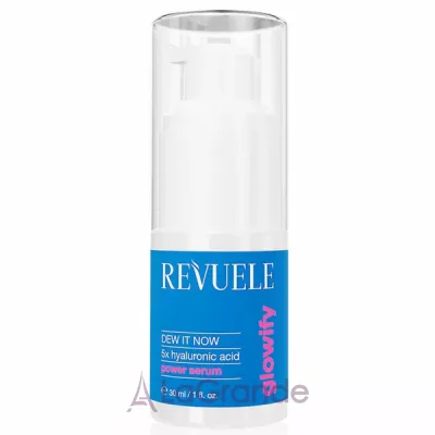 Revuele Glowify Dew It Now 5X Hyaluronic Acid Power Serum ��������� ��� ���� � 5-������� ����������� ������������ �������