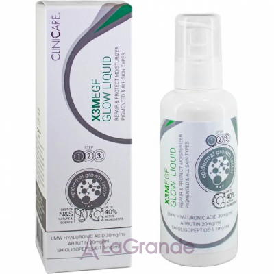 ClinicCare X3M Egf Glow Liquid Moisturiser ������������� � ���������� ����� ��� �������