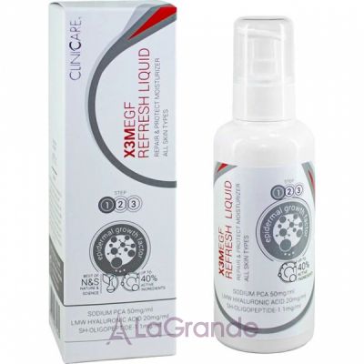 ClinicCare X3M Egf Refresh Liquid Moisturizer �������������� � ����������� ����� ��� ����