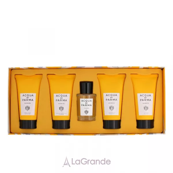 Acqua di Parma Colonia Barbiere The Daily Ritual Set ���������� �����  (edc20ml + f/gel40ml + shr/cr40ml + a/sh40ml +h/sh40 ml)