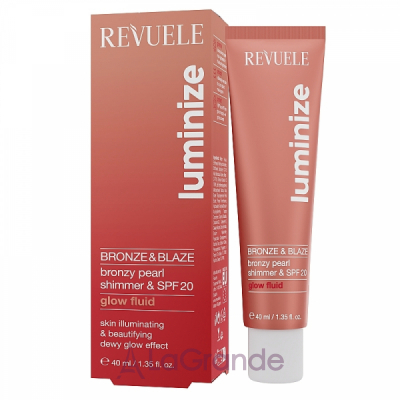 Revuele Luminize Bronze & Blaze Glow Fluid SPF20 ����������� ����� ��� ������� �� ��� 