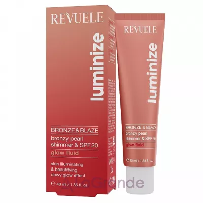 Revuele Luminize Bronze & Blaze Glow Fluid SPF20 ����������� ����� ��� ������� �� ��� 