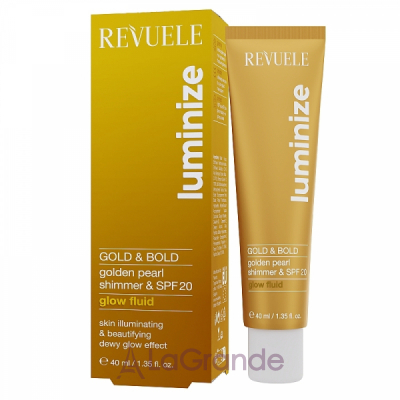 Revuele Luminize Gold & Bold Glow Fluid SPF20 ����������� ����� ��� ������� �� ��� 