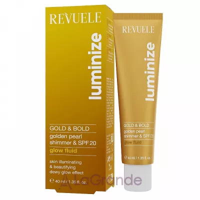 Revuele Luminize Gold & Bold Glow Fluid SPF20 ����������� ����� ��� ������� �� ��� 