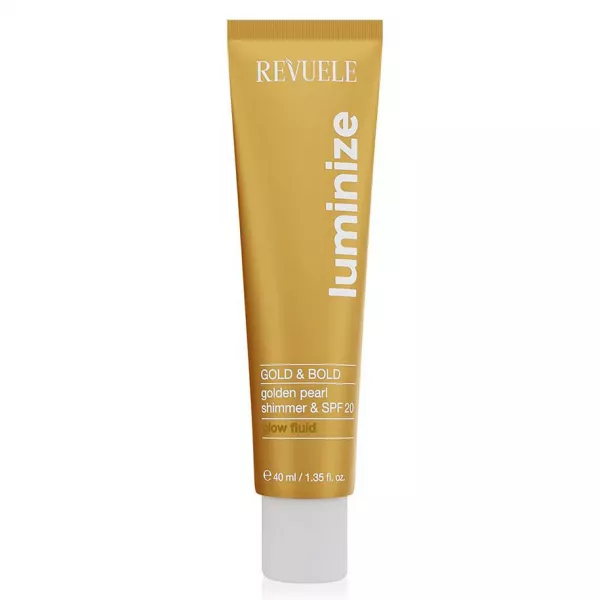 Revuele Luminize Gold & Bold Glow Fluid SPF20 ��������� ����� ��� ���� � ���� 