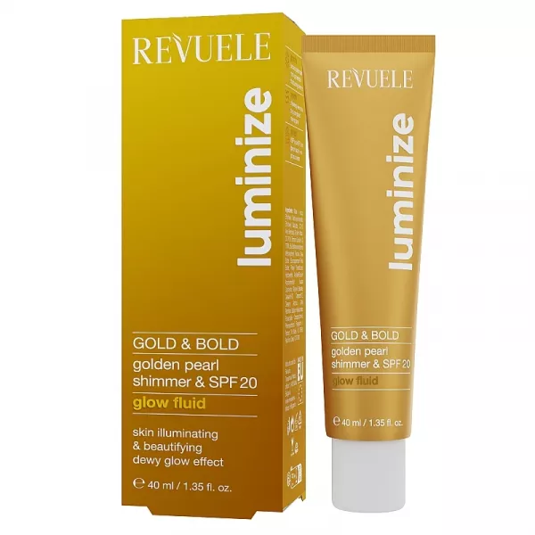 Revuele Luminize Gold & Bold Glow Fluid SPF20 ��������� ����� ��� ���� � ���� 