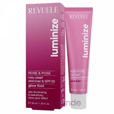 Revuele Luminize Rose & Pose Glow Fluid SPF20 ����������� ����� ��� ������� �� ��� 