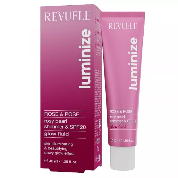 Revuele Luminize Rose & Pose Glow Fluid SPF20 ��������� ����� ��� ���� � ���� 
