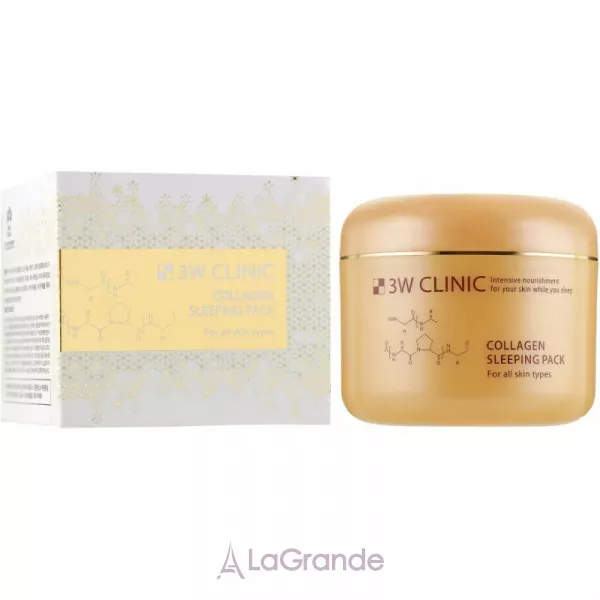 3W Clinic Collagen Sleeping Pack ������������� ����� ����� ��� �������, � ���������