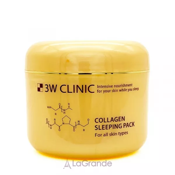 3W Clinic Collagen Sleeping Pack ������������� ����� ����� ��� �������, � ���������