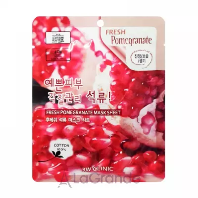 3W Clinic Fresh Pomegranate Mask Sheet �������� ����� ��� ������� � ���������� �������