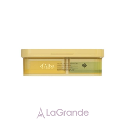 D'Alba Double Quick Liposome Serum Mask Pad ����������� ����������������� �����-���� � ������������� �����������