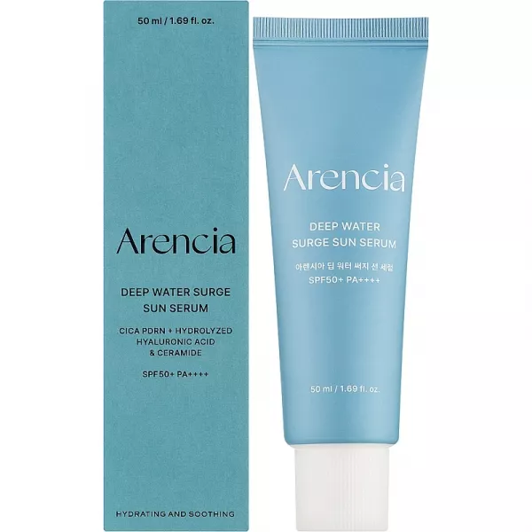 Arencia Deep Water Surge Sun Serum SPF50+ PA++++ �������������� ��������� � ��������� � ������������ �������� SPF50+