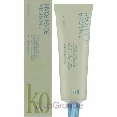 Petitfee & Koelf Matcha Foam Foam Perfumed Hand Cream ��������������� ���� ��� ��� 