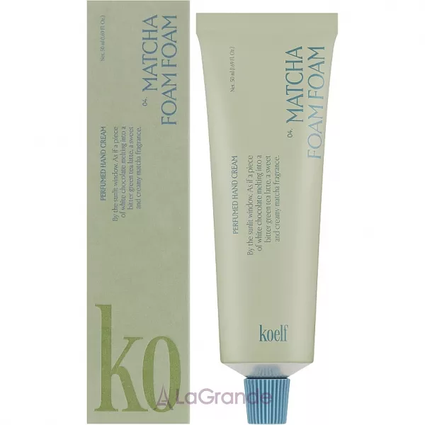 Petitfee & Koelf Matcha Foam Foam Perfumed Hand Cream ��������������� ���� ��� ��� 