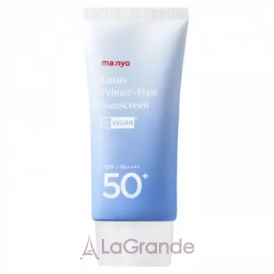 Manyo Lotus Primer-Free Sunscreen SPF50+ PA++++ �������������� ���� ��� ���� SPF50+