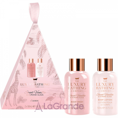 Grace Cole The Luxury Bathing Sweet Vanilla & Almond Glaze Discover Gift Set ����� 