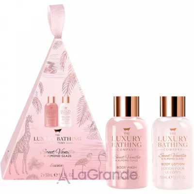 Grace Cole The Luxury Bathing Sweet Vanilla & Almond Glaze Discover Gift Set ����� 