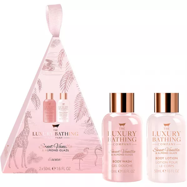 Grace Cole The Luxury Bathing Sweet Vanilla & Almond Glaze Discover Gift Set ���� 