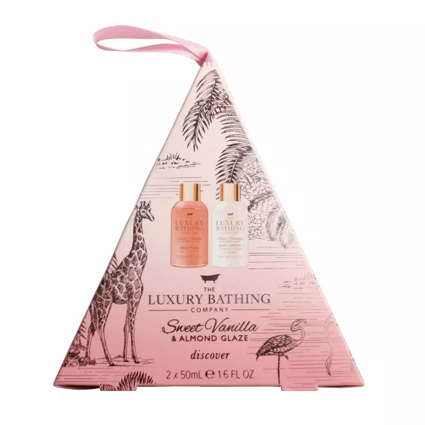 Grace Cole The Luxury Bathing Sweet Vanilla & Almond Glaze Discover Gift Set ���� 