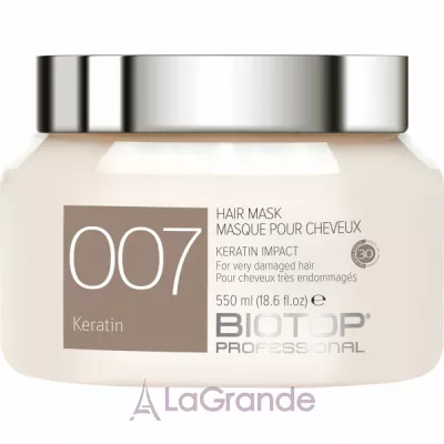 Biotop 007 Keratin Hair Mask ����� ��� ������� � ���������