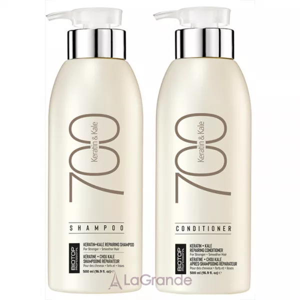 Biotop Professional 700 Duo Keratin & Kale ����� ��� ����� (�������, 500 �� + �����������, 500 ��)