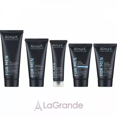 Alma K. Restore Essentials Kit for Men ����� ��� ������ (sh/gel/75ml + clean/50ml + moist/30ml + sh/cr/40ml + af/balm/40ml)