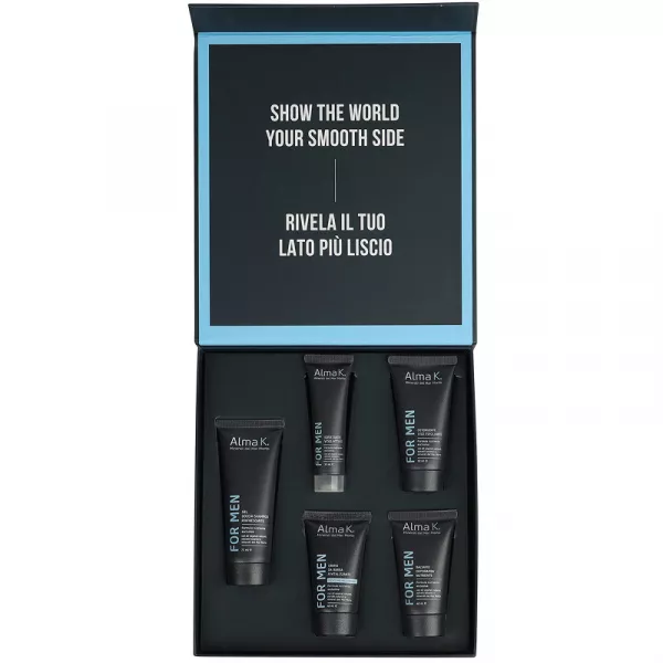Alma K. Restore Essentials Kit for Men ����� ��� ������ (sh/gel/75ml + clean/50ml + moist/30ml + sh/cr/40ml + af/balm/40ml)