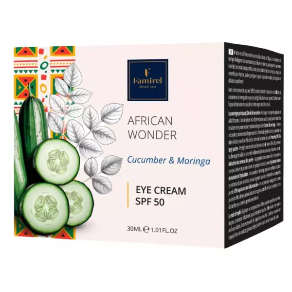 Famirel African Wonder Cucumber & Moringa Eye Cream SPF 50 ���� ��� ���� ������� ���� � ������ �� �������� SPF50