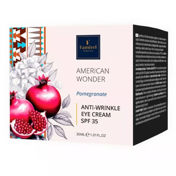 Famirel American Wonder Pomegranate Anti-Wrinkle Eye Cream SPF 35 ���� ��� ���� ������� ���� ����� ������� SPF 35