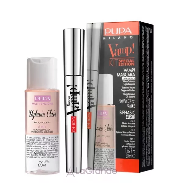 Pupa Vamp! Kit Special Edition ����� (���� ��� ������ Vamp Mascara � �������� ��� ������ �������)